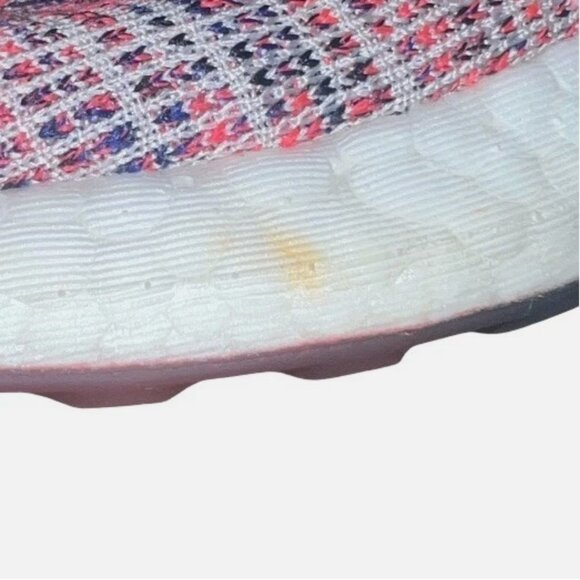 Adidas PureBoost Go Womens Size 9 Cloud White Shock Red Running Shoes Used - Picture 15 of 15